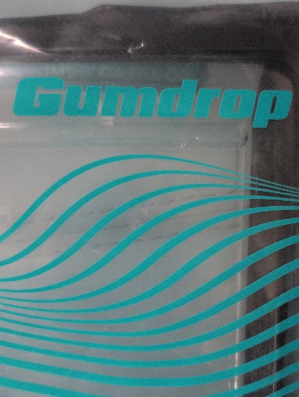3/$10 Clear Protective Tablet Case - Aqua Blue